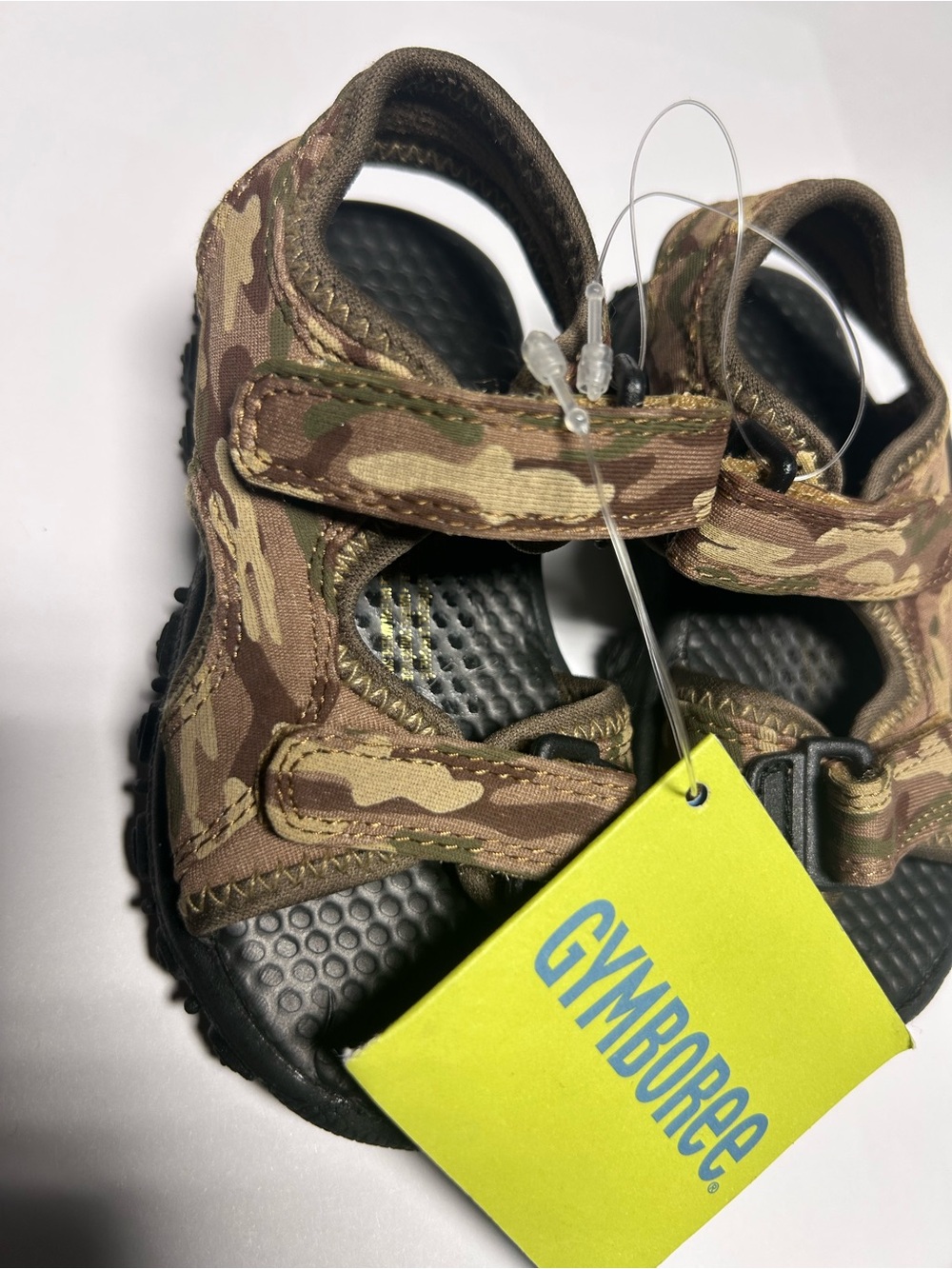 NWT Gymboree Toddler Boys Camo Strapping Sport Sandals Camouflage Shoes Size 5